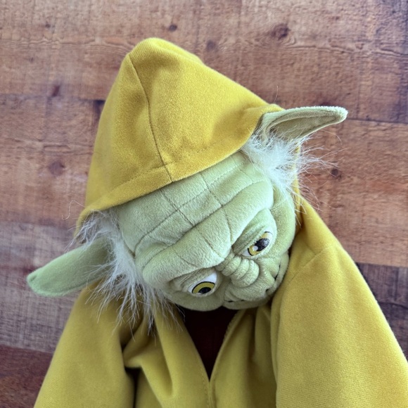 Star Wars Disney Rare Yoda Backpack Plush Lucas Film Jedi Master 24 Inches - Picture 2 of 8